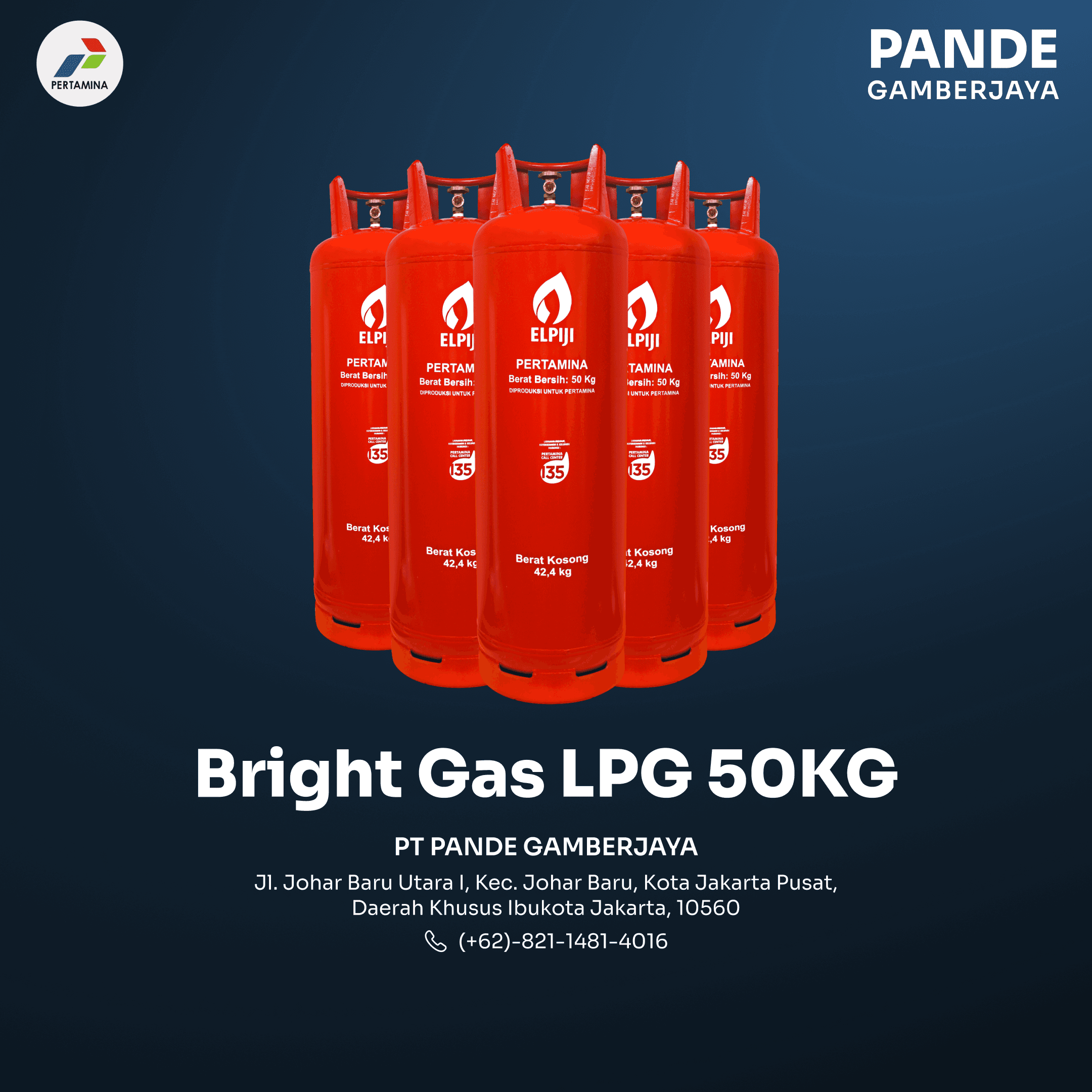 Gambar Gas LPG 50KG